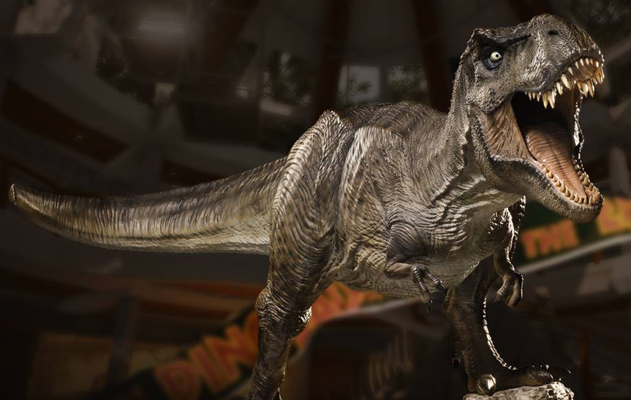 Jurassic Park - T-Rex 1/10 Scale Statue
