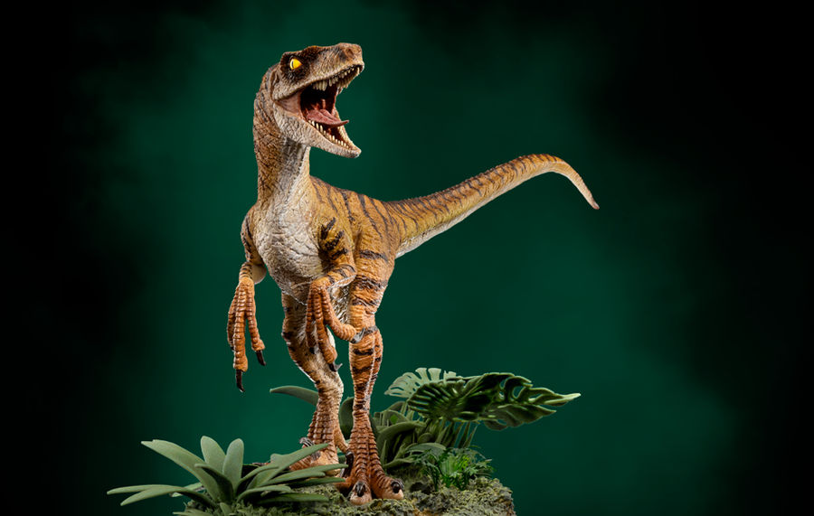 Jurassic Park The Lost World - Velociraptor Deluxe Art Scale 1/10