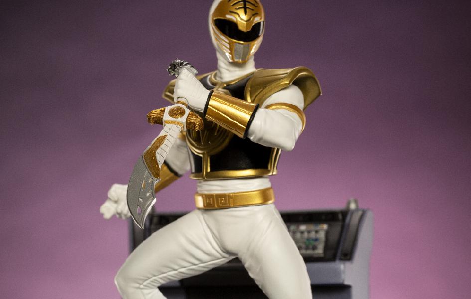 White Ranger BDS Art Scale 1/10 - Spec Fiction Shop