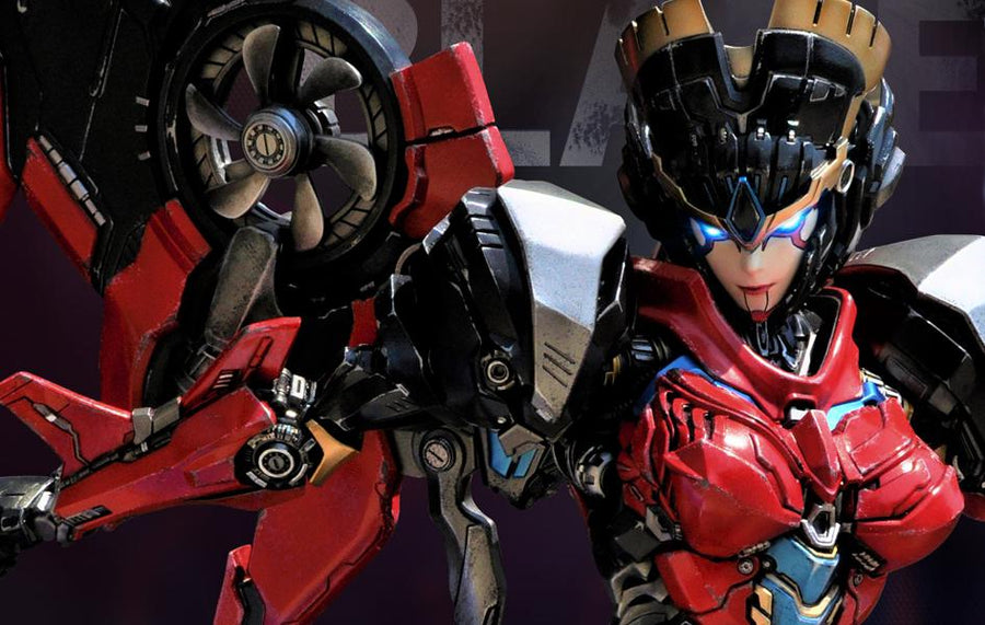 Transformers Windblade Statue