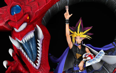 Yami Yugi and Slifer the Sky Dragon 1/6 Scale Statue