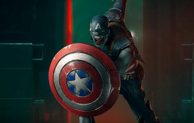 What If...? - Zombie Captain America Art Scale 1/10