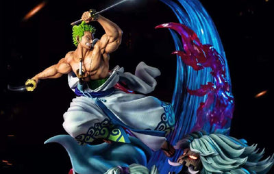 One Piece - Zoro vs. Hawkins Premium Statue