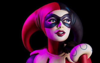 Harley Quinn "Waiting For My J Man" Statue by Mondo