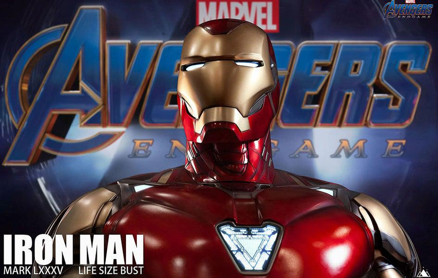 Iron Man LXXV Mark 85 1:1 Life-Size Bust