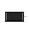 Moducase Max140 Display Cube – L140 D70 H75 CM (L55.1” D27.6″ H29.5″)