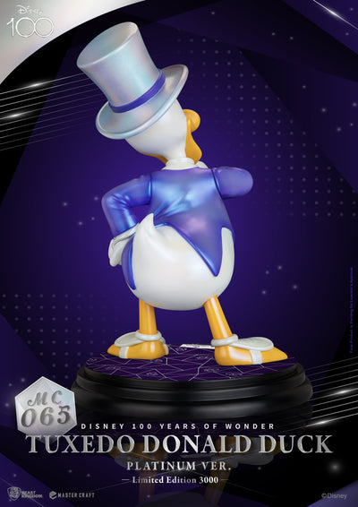 Tuxedo Donald Duck Master Craft Special Edition (Platinum Ver.) Statue