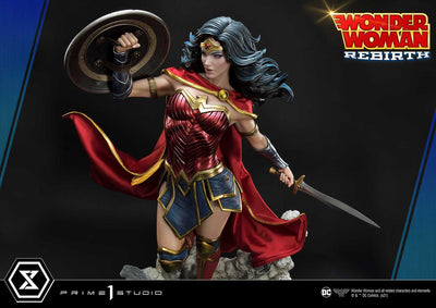 Wonder Woman Rebirth Silver Armor 1/3 Scale Statue