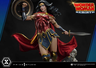 Wonder Woman Rebirth Silver Armor 1/3 Scale Statue