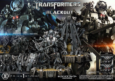 Transformers Blackout Museum Masterline Statue