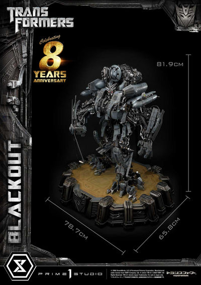 Transformers Blackout Museum Masterline Statue