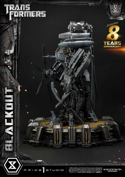 Transformers Blackout Museum Masterline Statue