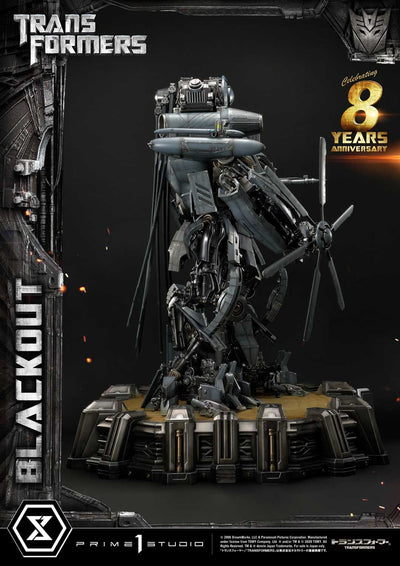 Transformers Blackout Museum Masterline Statue