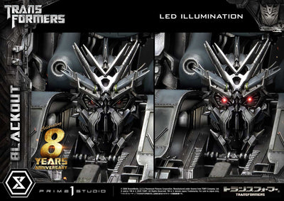 Transformers Blackout Museum Masterline Statue