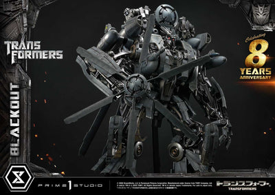 Transformers Blackout Museum Masterline Statue