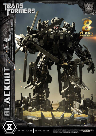 Transformers Blackout Museum Masterline Statue