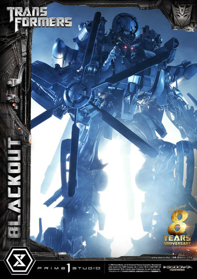 Transformers Blackout Museum Masterline Statue