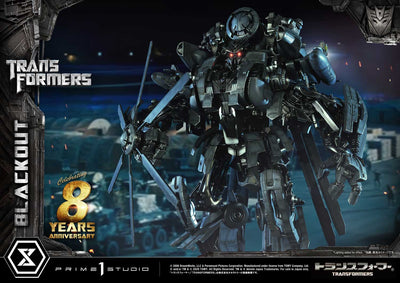 Transformers Blackout Museum Masterline Statue