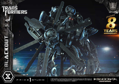 Transformers Blackout Museum Masterline Statue