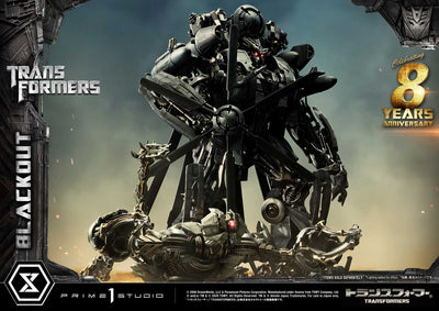 Transformers Blackout Museum Masterline Statue