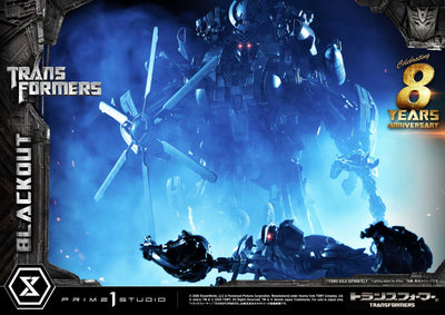 Transformers Blackout Museum Masterline Statue