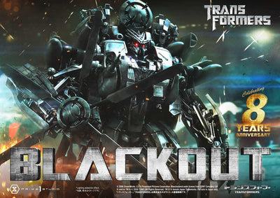 Transformers Blackout Museum Masterline Statue