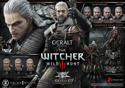 Geralt Of Rivia DELUXE 1/3 Scale Statue