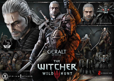 Geralt Of Rivia DELUXE 1/3 Scale Statue