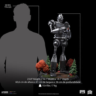 Iron Giant and Hogarth Hughes Demi Scale 1/20