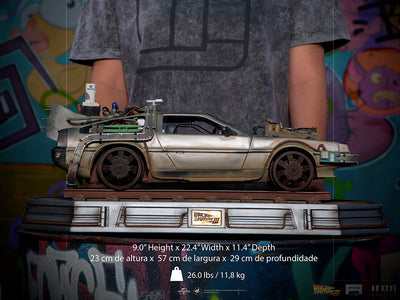 Back to the Future Part III - DeLorean III Art Scale 1/10