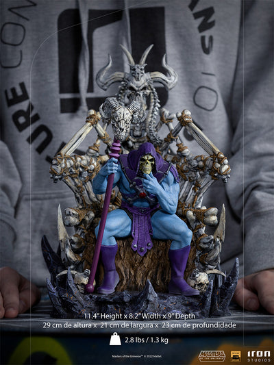 Skeletor on Throne Deluxe Art Scale 1/10