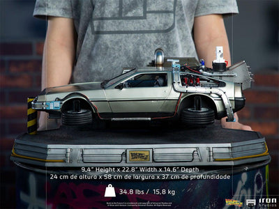 Back to the Future Part II - DeLorean Set Regular Version Art Scale 1/10