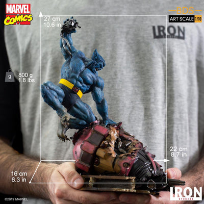 Battle Diorama Series Beast Vs Sentinel Statue