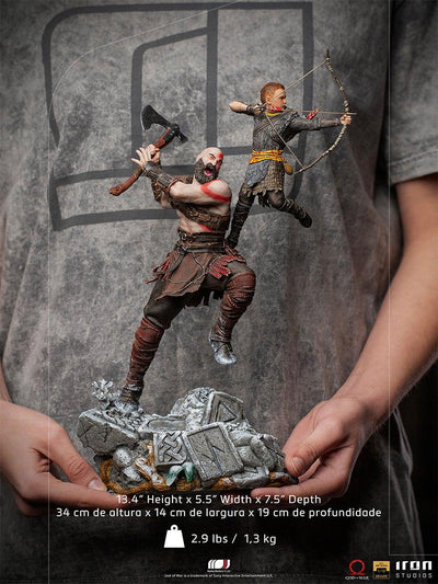 Kratos and Atreus BDS Art Scale 1/10