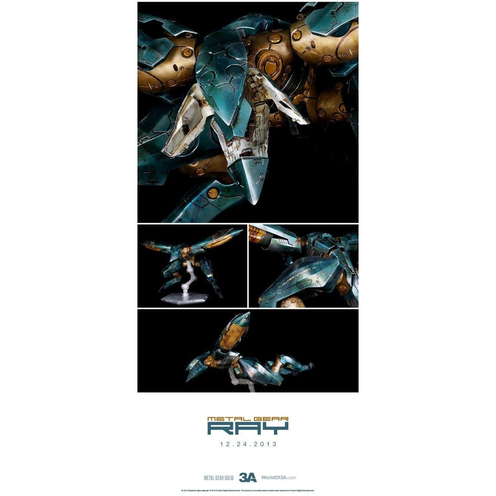 metal gear ray model Metal Gear Solid RAY 1/48 Scale FULL SIZE Figure - Retail Version