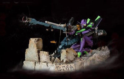 Neon Genesis Evangelion EVA Unit-01 (Test Type) Statue (Operation Yashima)