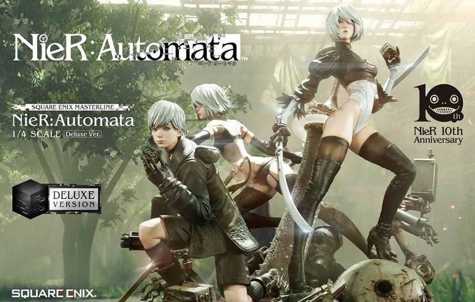 海外最新 NieR:Automata Fiction Spec - Statue Scale 1/4 Version Deluxe コミック・アニメ