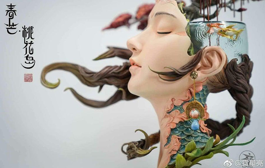 Peach Blossom Island Bust Yuanxing Liang