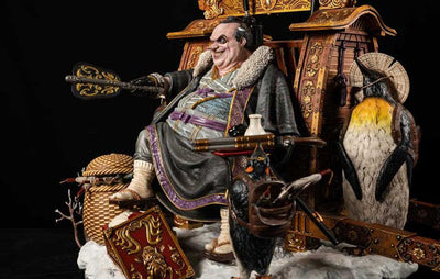 Penguin Daimyo (Samurai Series) 1/4 Scale Statue