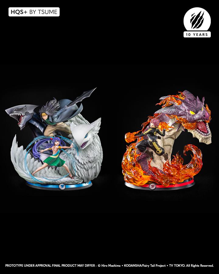 FAIRY TAIL(1)～(10) Tsume Gajeel and Wendy Statue HQS+ Limited Fairy Tail