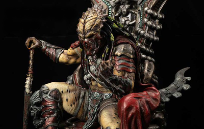 Predator King On Throne 1:3 Scale Statue