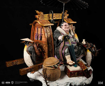 Penguin Daimyo (Samurai Series) 1/4 Scale Statue