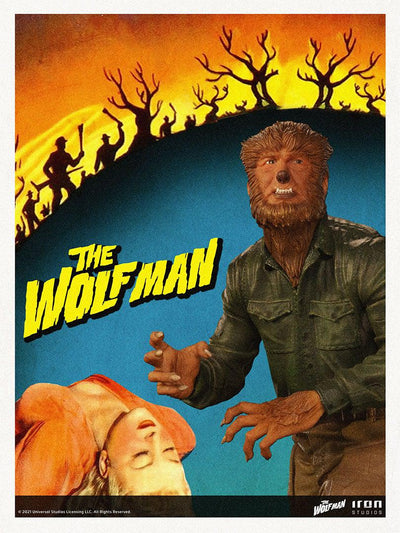 Universal Monsters - The Wolf Man Deluxe Art Scale 1/10