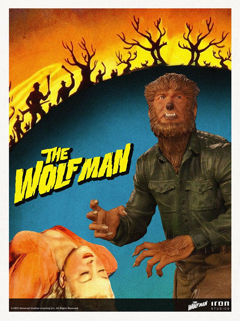 universal studios monsters wolfman Statue Wolfman - The Wolfman - Art Scale 1/10