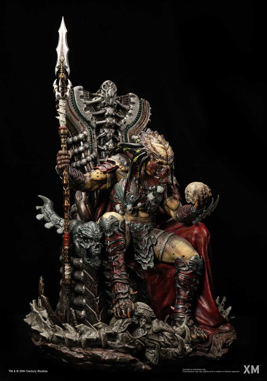 Predator King On Throne 1:3 Scale Statue - Spec Fiction Shop