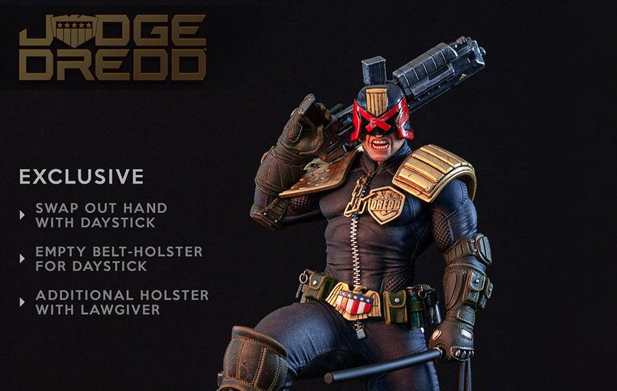 Judge Dredd EXCLUSIVE 1/4 Scale Statue