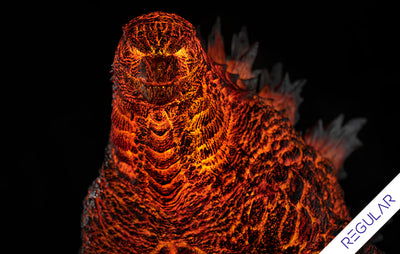 Burning Godzilla Statue - Regular Edition