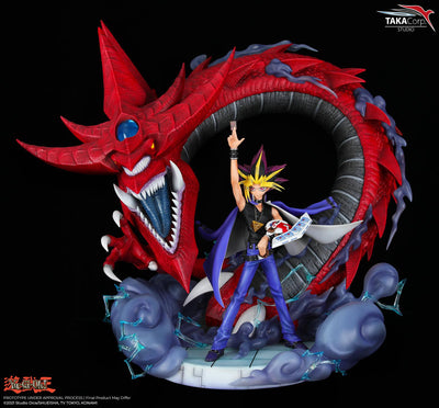 Yami Yugi and Slifer the Sky Dragon 1/6 Scale Statue