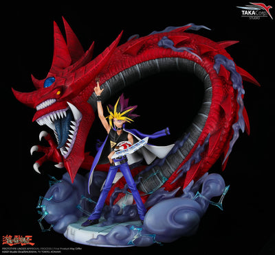 Yami Yugi and Slifer the Sky Dragon 1/6 Scale Statue