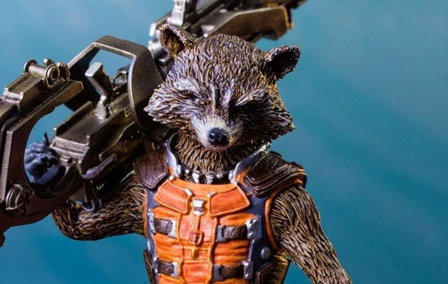 Rocket Raccoon 1/10 Scale Statue by Iron Studios